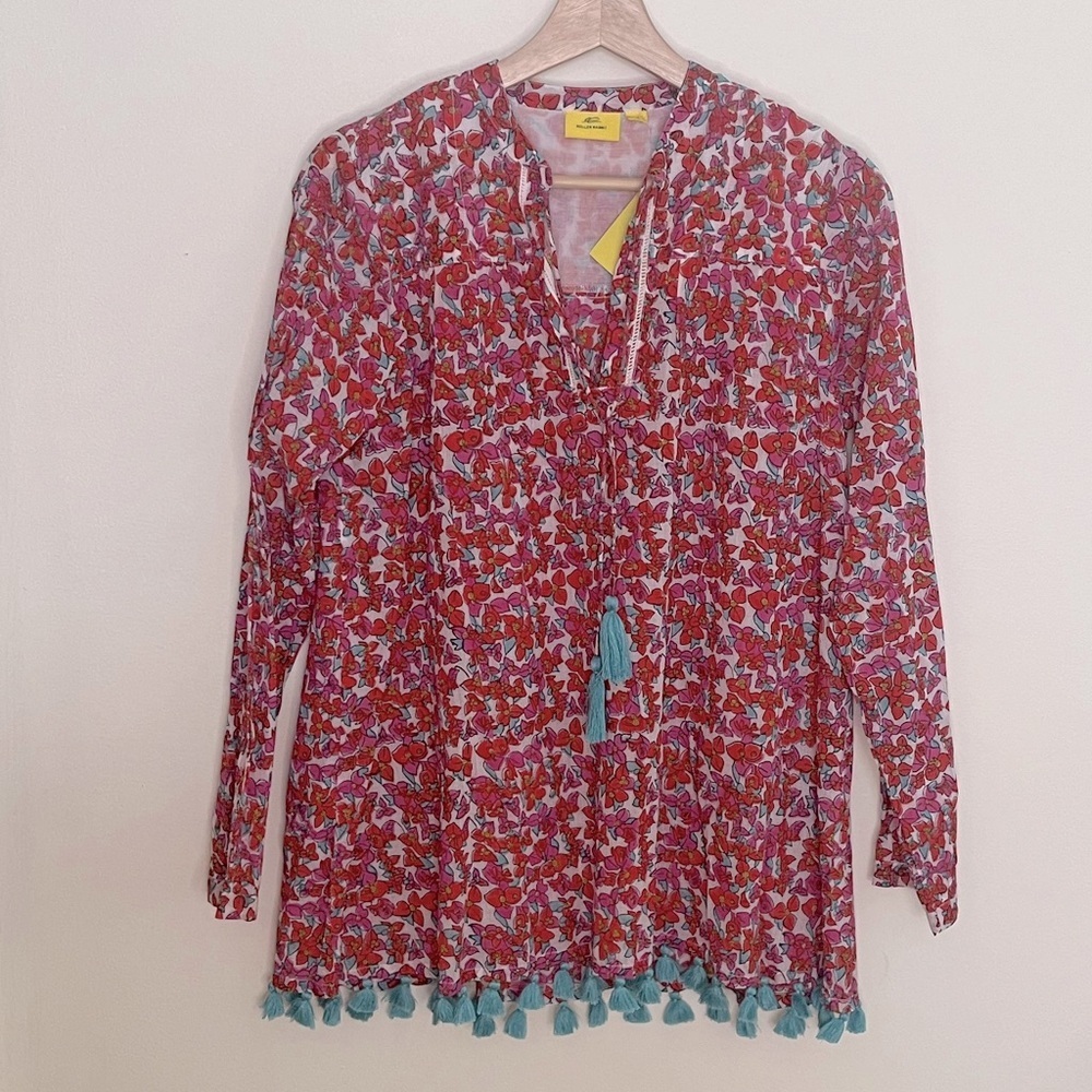 NWT Roller Rabbit Josefina Blouse